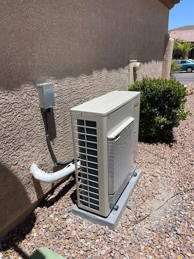 Residential air conditioning condenser unit in Santa Rosa